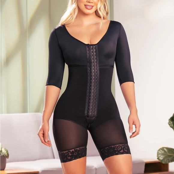 Shape Concept Full Body Colombian Mid Leg Short Sleeve - Picture 6 of 6